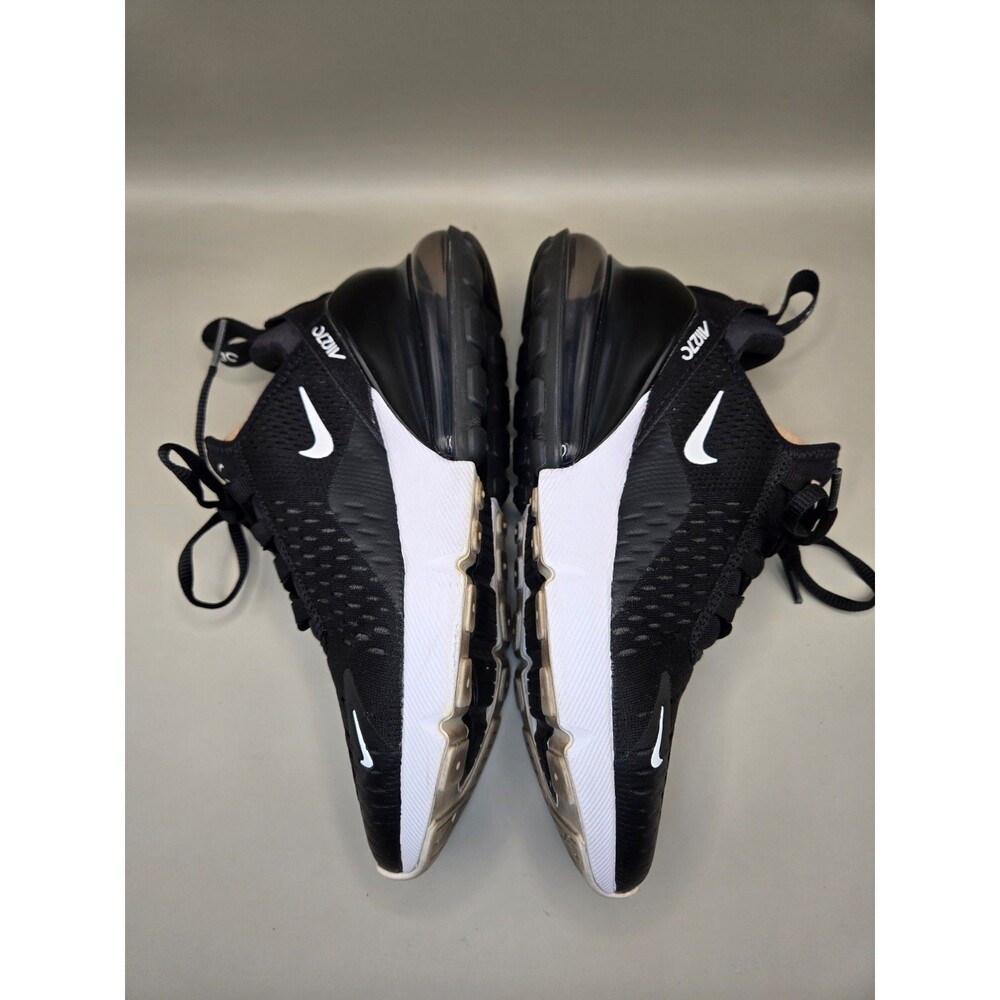 Nike Air Max 270 Shoes Women's 6 Black White Running Athletic Workout Sneakers - Picture 6 of 8
